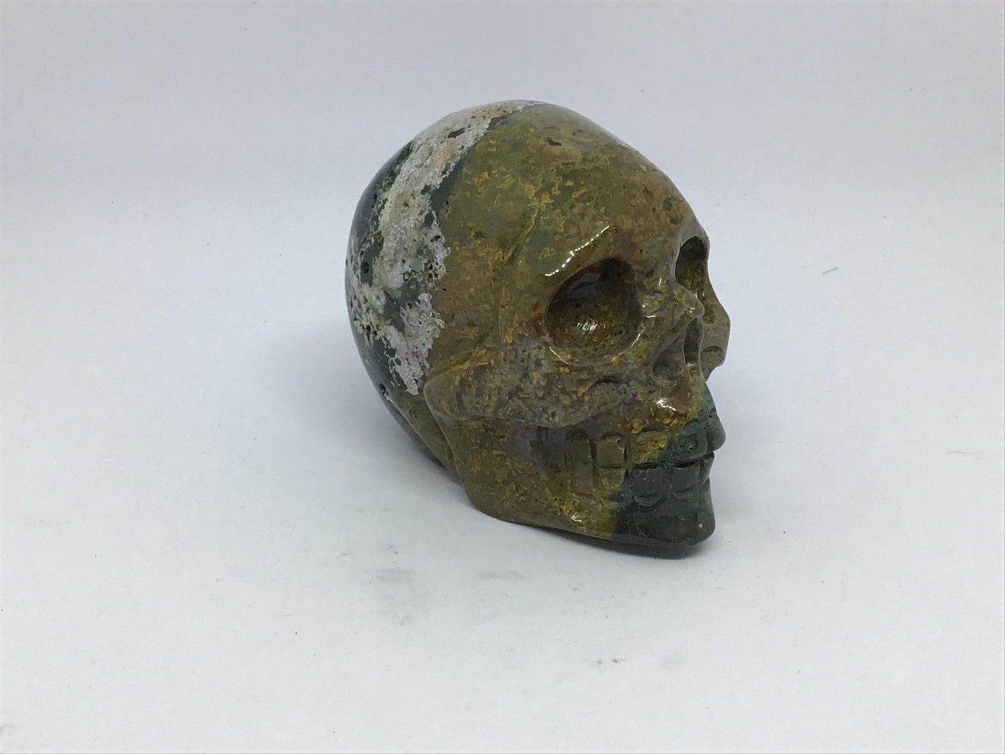 Ocean Jasper Skull