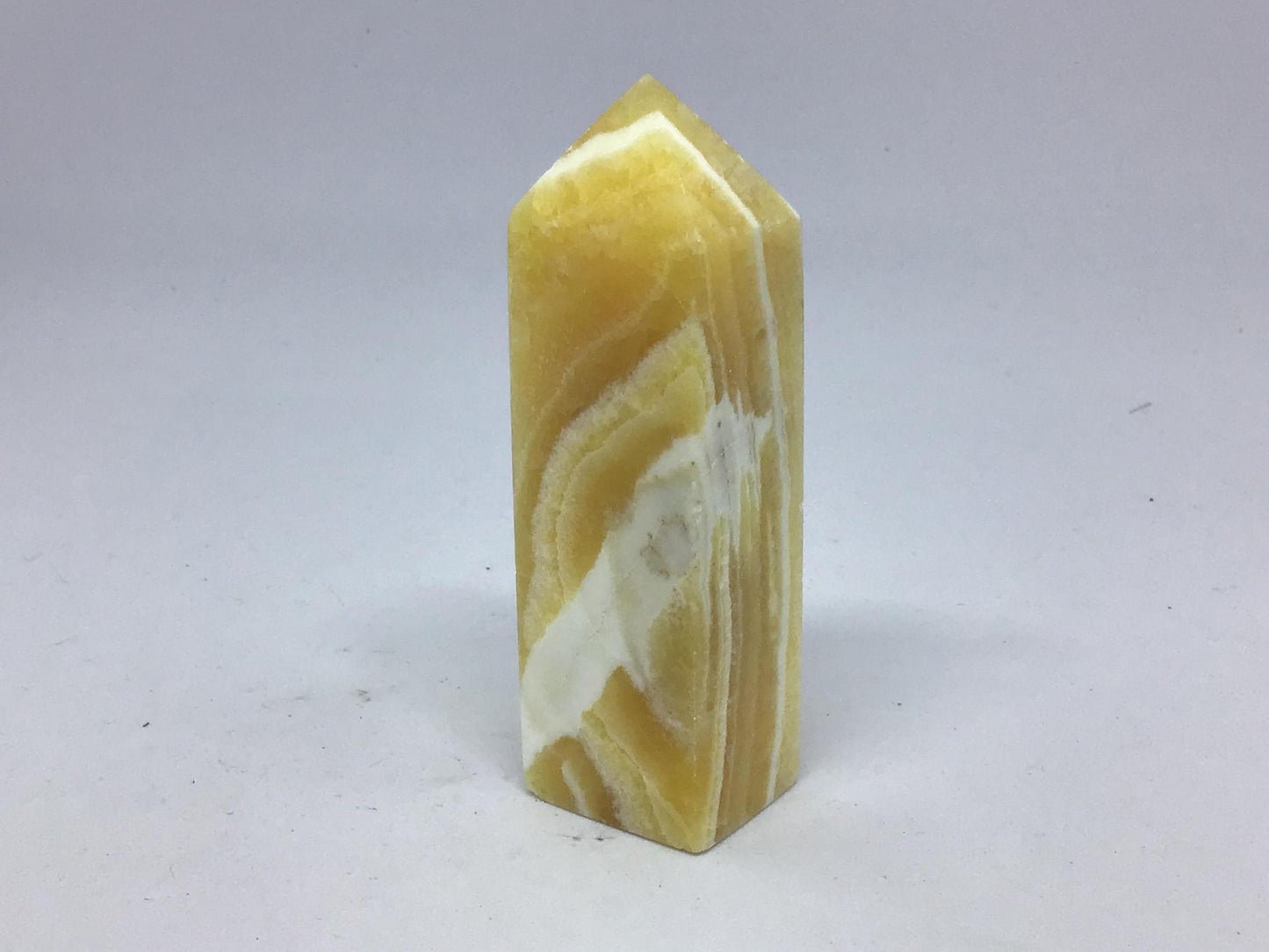 Orange Banded Calcite Tower