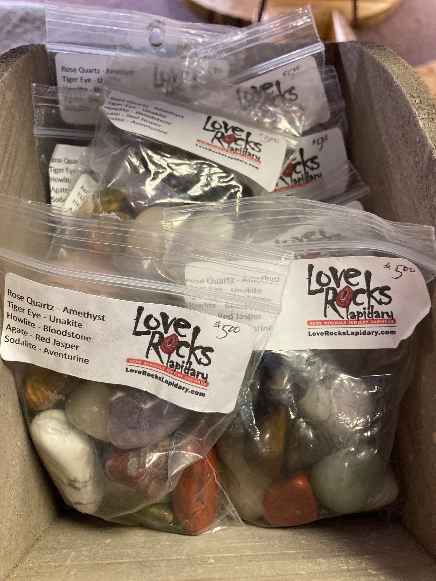 ID Bag Of Tumble Stones