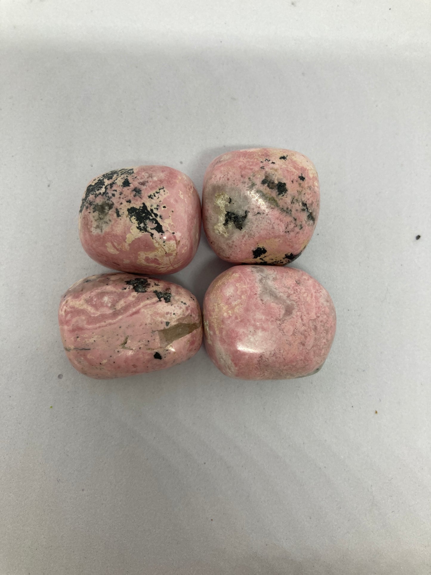 Premium Rhodonite Tumbled Stone