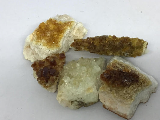 Small Citrine Clusters