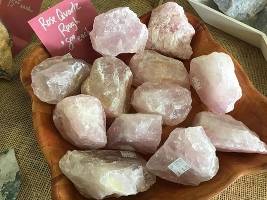 Rose Quartz rough piece