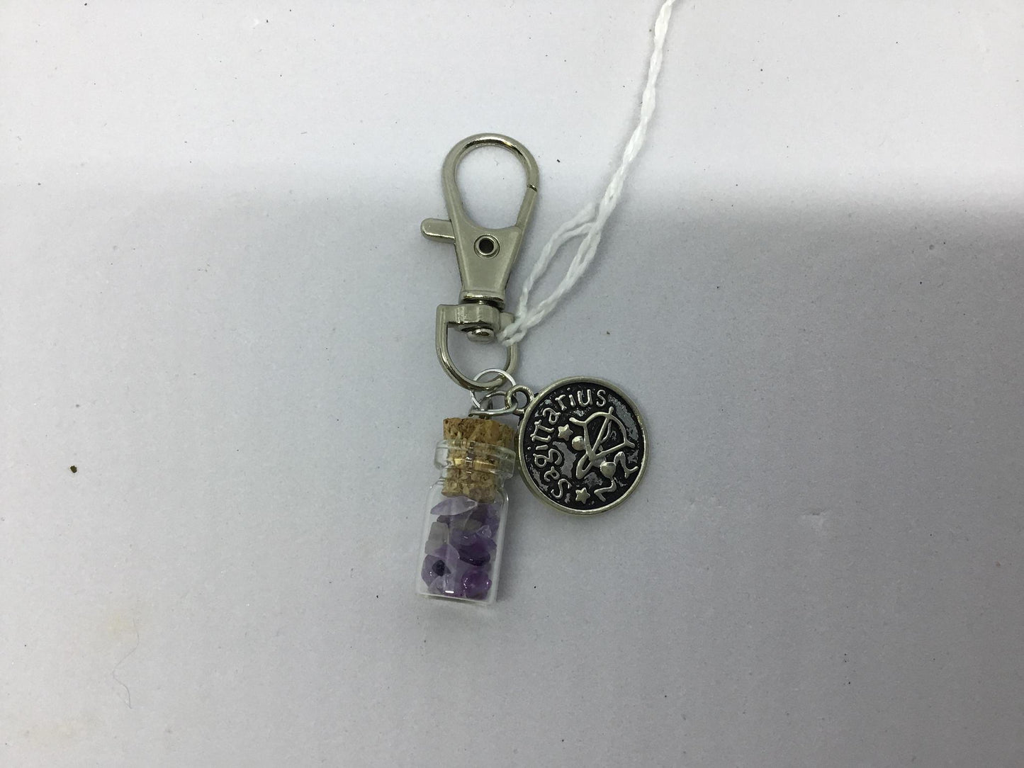 Zodiac Crystal keychain