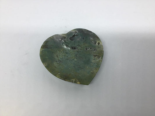 Moss Agate heart Bowl