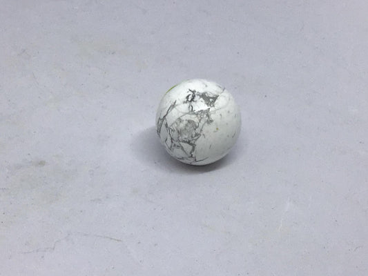 Howlite sphere