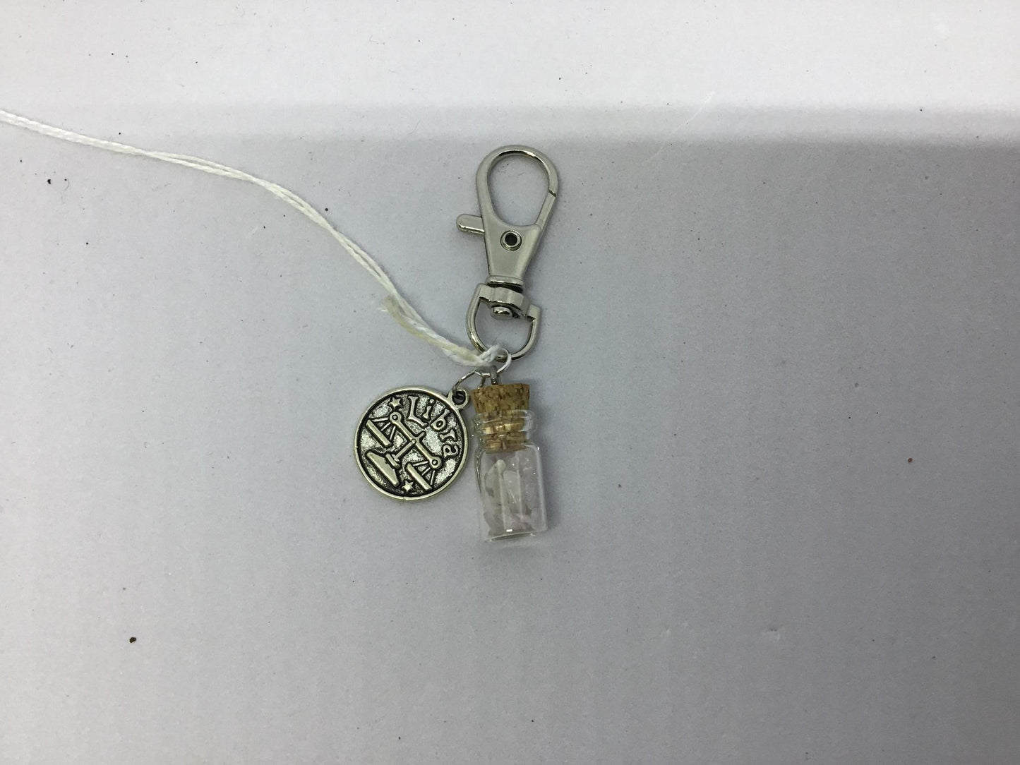 Zodiac Crystal keychain