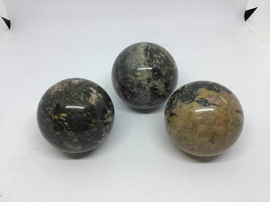 Rhodonite Sphere