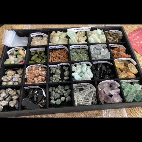 Black tray items