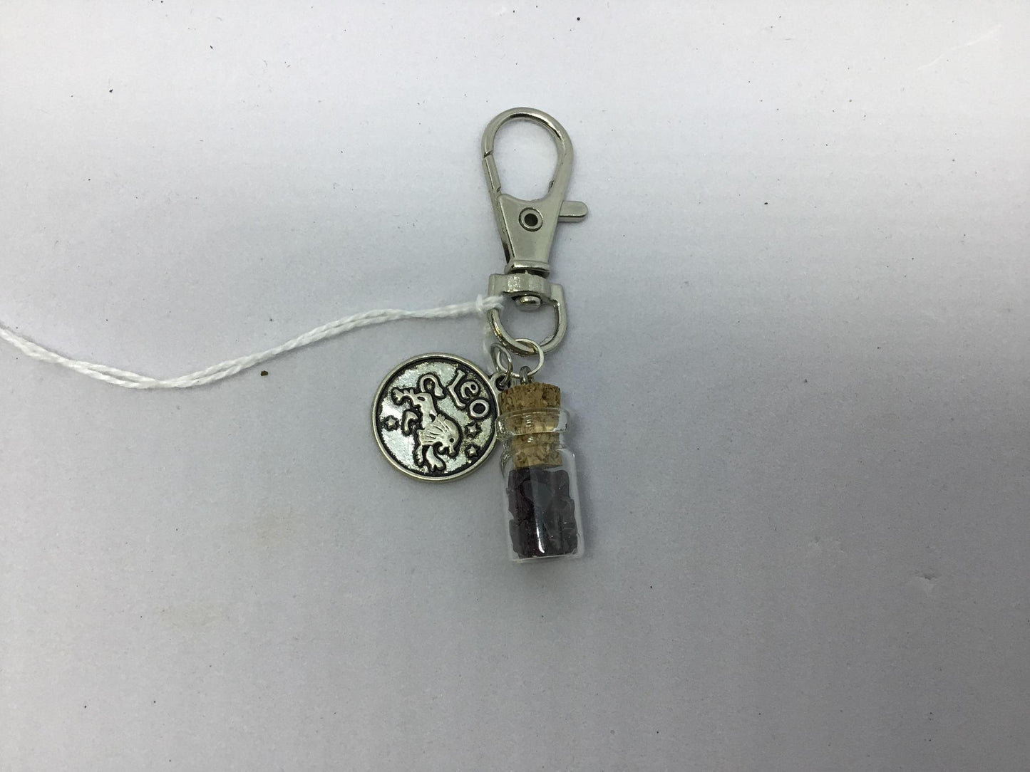 Zodiac Crystal keychain