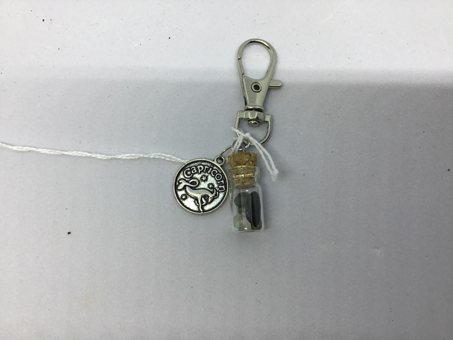 Zodiac Crystal keychain