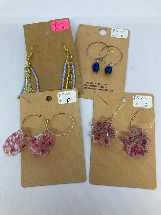 $5 Earrings