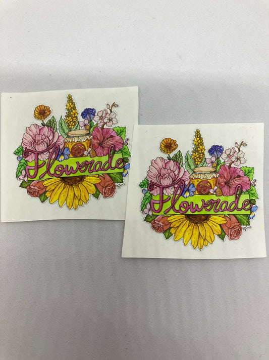 Flowerade Stickers